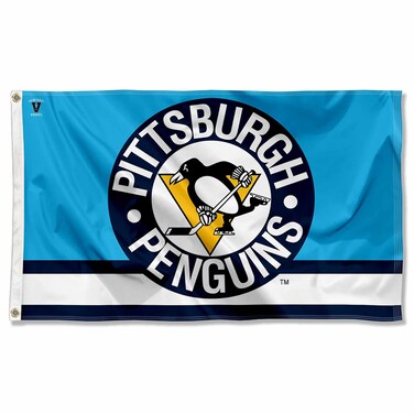 WinCraft Pittsburgh Penguins Vintage Logo Flag and Banner