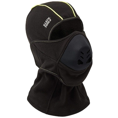 Klein Tools 60413 Balaclava Face Mask, Heat Exchanger Balaclava made of High-Performance Fleece, Designed to be Worn with Safety Goggles