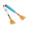 Exceart 2pcs Back Scratcher Back Scratch Tool Manual Massage Sticks Body Relaxation Massager Held Massager Massagers Shoulder Massager Manual Massage Tools Stainless Steel Scalp