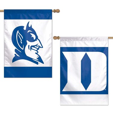 WinCraft NCAA Duke University 2 Sided Vertical Flag, 28 x 40 Blue