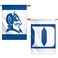 WinCraft NCAA Duke University 2 Sided Vertical Flag, 28 x 40 Blue