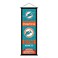 Miami Dolphins Banner and Scroll Sign