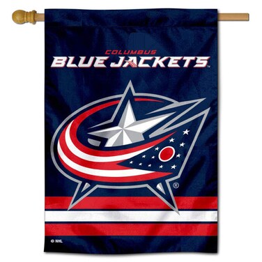 WinCraft Columbus Blue Jackets Two Sided House Flag