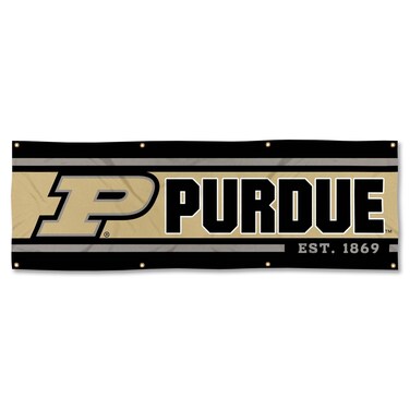 WinCraft Purdue Boilermakers Large 2x6 Foot Banner