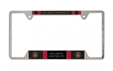 Wincraft Soccer Atlanta FC Metal License Plate Frame