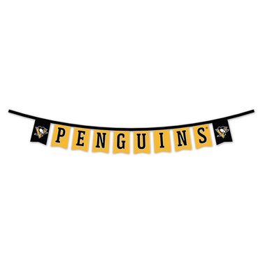 WinCraft Pittsburgh Penguins Banner String Pennant Flags