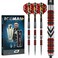 RED DRAGON Gerwyn Price Iceman Firebird 23 Gram Premium Tungsten Darts Set with Flights and Stems