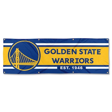 WinCraft Golden State Warriors Large 2x6 Foot Banner