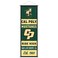 Cal Poly Mustangs Banner and Scroll Sign
