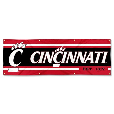 Cincinnati Bearcats Large 2x6 Foot Banner