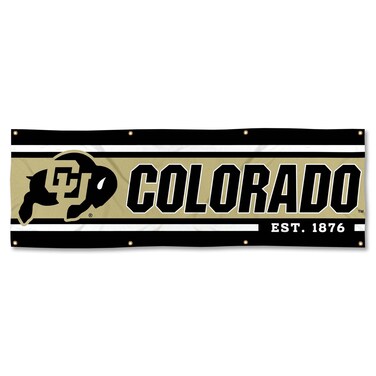 WinCraft Colorado Buffaloes Large 2x6 Foot Banner