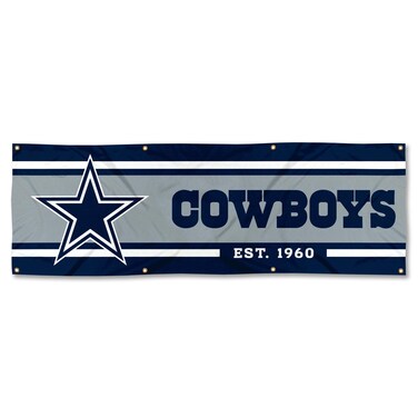 WinCraft Dallas Cowboys Large 2x6 Foot Banner