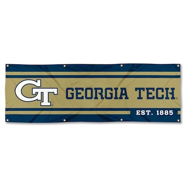 WinCraft Georgia Tech Yellow Jackets Large 2x6 Foot Banner