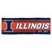 WinCraft Illinois Fighting Illini Large 2x6 Foot Banner