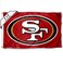 WinCraft San Francisco 49ers Large Outdoor 4 ft x 6 ft Flag and Banner