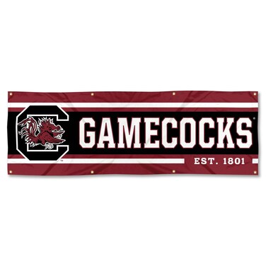 WinCraft South Carolina Gamecocks Large 2x6 Foot Banner