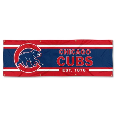 WinCraft Chicago Baseball Large 2x6 Foot Banner