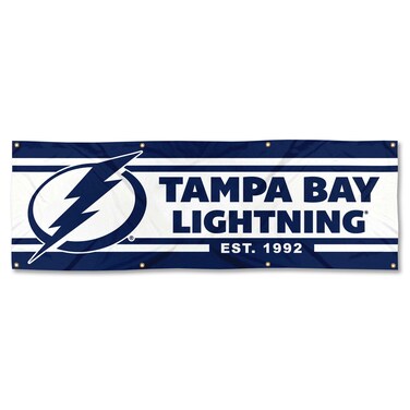 WinCraft Tampa Bay Lightning Large 2x6 Foot Banner