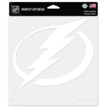 Wincraft NHL Tampa Bay Lightning WCR29606013 Perfect Cut Decals, 8" x 8