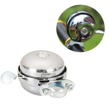 LIOOBO 1PC Steel Bike Bell Bicycle Accessories Handlebar Mount Brass Dome Bike Ring for Mountain Bike Road Bike