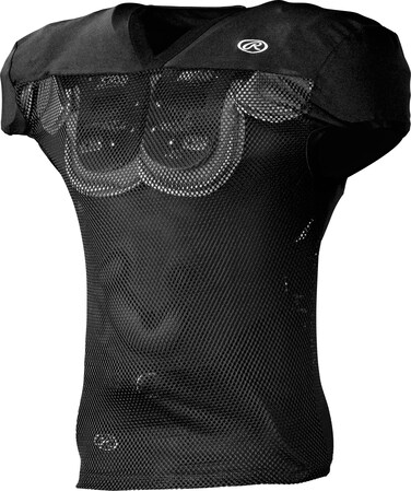 Rawlings   Premium Pro Cut Practice Football Jersey   Black   Small