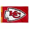 WinCraft Kansas City Chiefs Printed Header 3x5 Foot Banner Flag