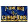 WinCraft Golden State Warriors 7 Time Basketball Champions Large Banner Flag