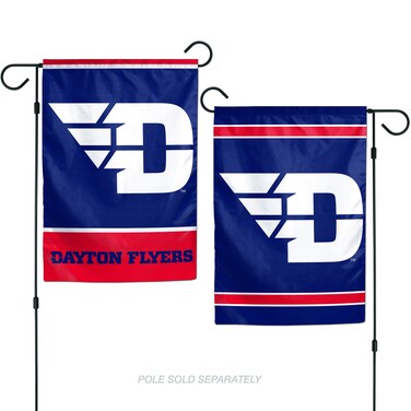 Wincraft NCAA Dayton Flyers Flag12x18 Garden Style 2 Sided Flag, Team Colors, One Size