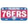 Wincraft NBA Philadelphia 76ers Plastic License Plate, One Size, Team Color