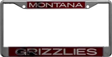 NCAA Montana Grizzlies License Plate Frame