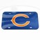 Wincraft NFL WCR12515115 Chicago Bears Crystal Mirror License Plate, Black