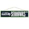 Wincraft NFL Seattle Seahawks SignWood Avenue Design, Team Color, 4x17