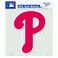 MLB Philadelphia Phillies 8-by-8 Inch Diecut Colored Decal