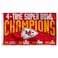 WinCraft Kansas City Chiefs 4 Time Super Bowl Champions Flag Outdoor Indoor 3x5 Foot Banner