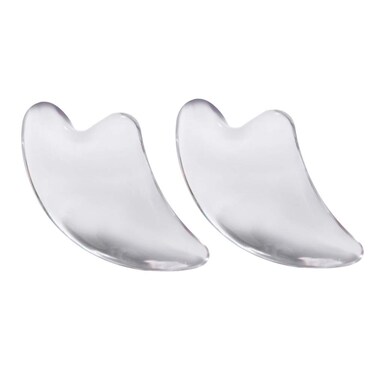 Exceart Face Massager 2pcs Myofascial White Thin Face Facial Massager