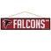 NFL Atlanta Falcons SignWood Avenue Design, Team Color, 4x17