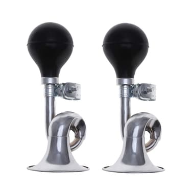 2 Pcs Loud Bike Horn Rubber Horn Snails Shaped Air Horn Loud Horn Practical Bike Horn