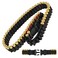 Tyseam 60 Round Adjustable Shotgun Shell Bandolier with Quick Release Buckle, 12/20 Gauge Shotgun Shell Holder Holds 60 Shotgun Shells for Hunting (Black)