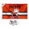 Cleveland Browns Throwback Retro Vintage Banner and Tapestry Wall Tack Pads