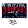 New England Patriots 6 Time Super Bowl Champions Banner and Tapestry Wall Tack Pads