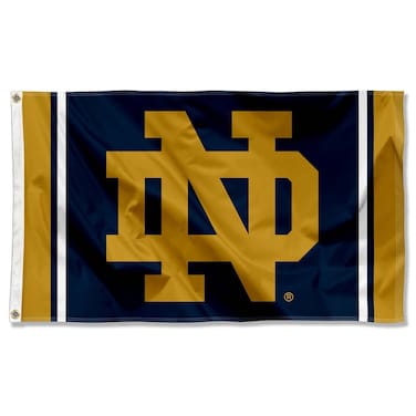 WinCraft Irish ND Logo 3x5 Banner Flag