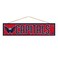 Wincraft NHL Washington Capitals SignWood Avenue Design, Team Color, 4x17