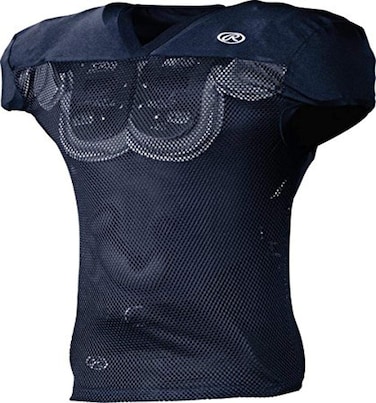 Rawlings   Premium Pro Cut Practice Football Jersey   Navy   Adult Medium