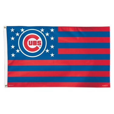 Wincraft MLB Chicago Cubs 02704115 Deluxe Flag, 3' x 5'