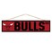 NBA Chicago Bulls SignWood Avenue Design, Team Color, 4x17