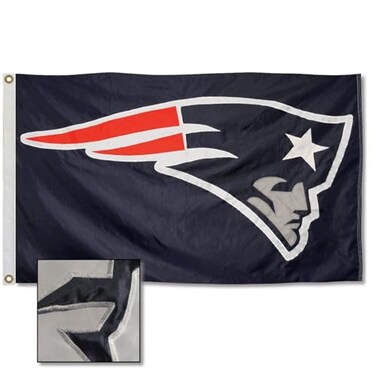 WinCraft New England Patriots Embroidered Nylon Flag