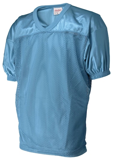 Rawlings Men's Fj9204 Football Jersey (Columbia Blue, Small)