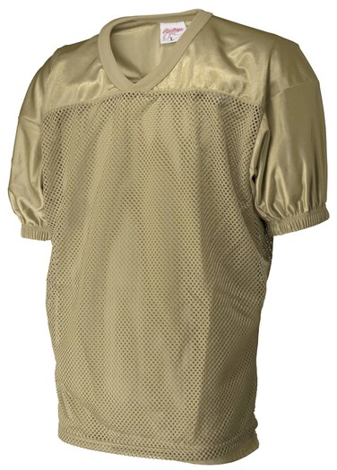 Rawlings Men's Fj9204 Football Jersey (Vegas Gold, Small)