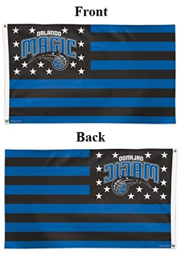 Wincraft NBA Orlando Magic 14723115 Deluxe Flag, 3' x 5'