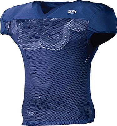 Rawlings   Premium Pro Cut Practice Football Jersey   Royal   2X